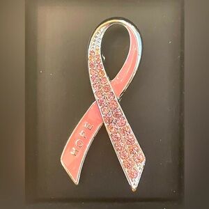 Breast Cancer Awareness Brooch